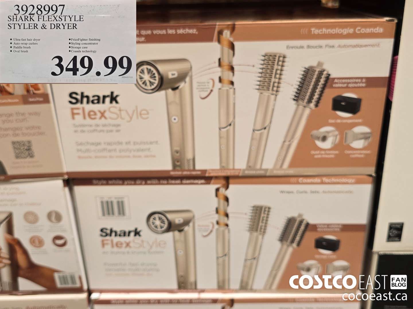 3928997 SHARK FLEXSTYLE STYLER & DRYER $349.99