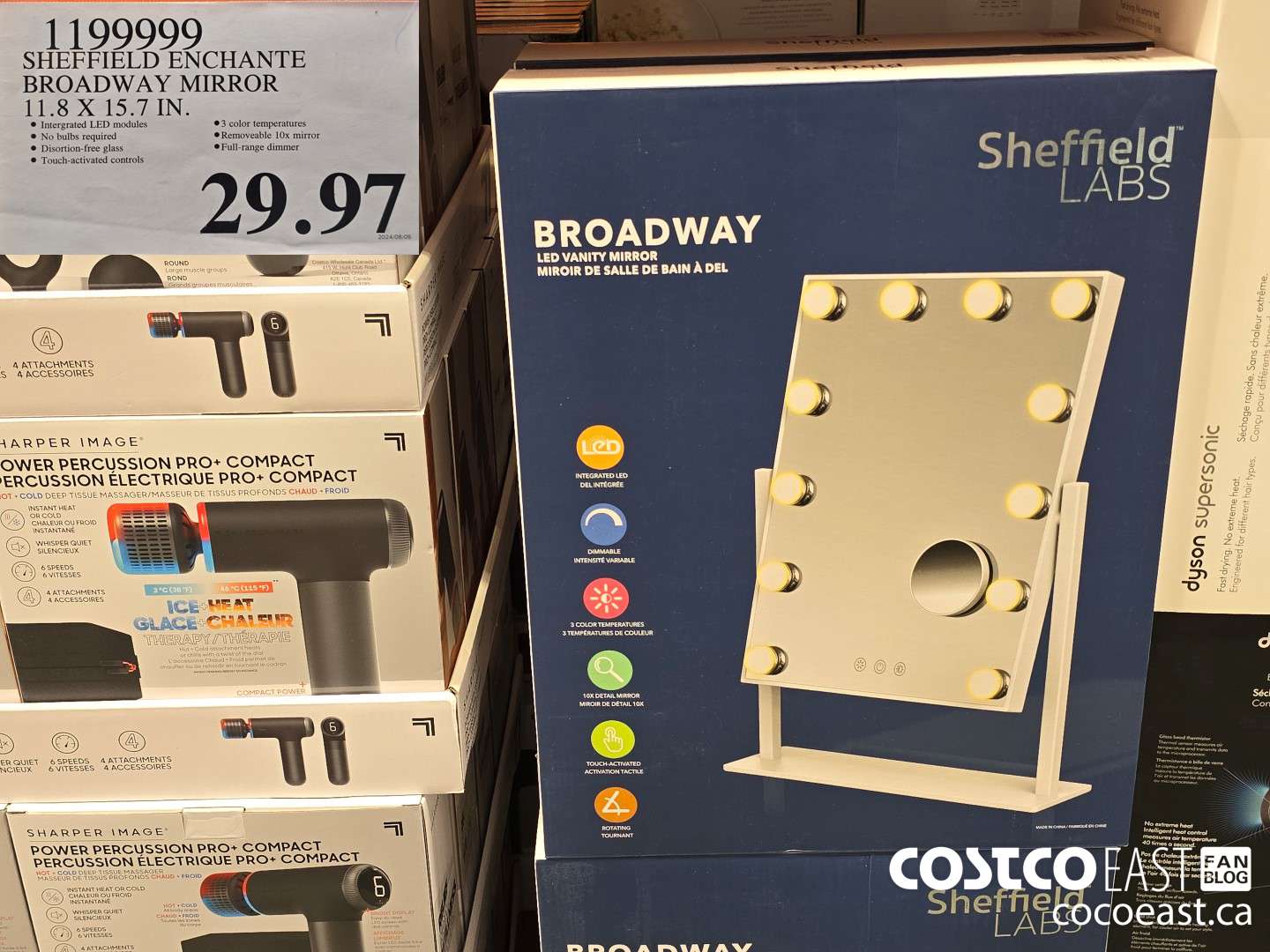 1199999 SHEFFIELD ENCHANTE BROADWAY MIRROR 11.8 X 15.7 $29.97