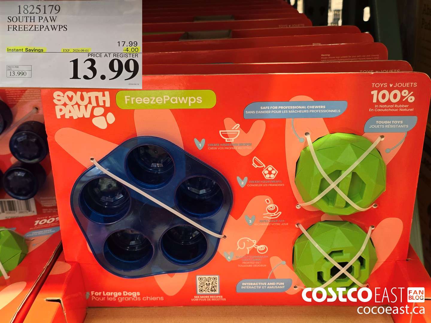 1825179 SOUTH PAW FREEZEPAWPS ($4.00 INSTANT SAVINGS EXPIRES ON 2024-09-01) $13.99