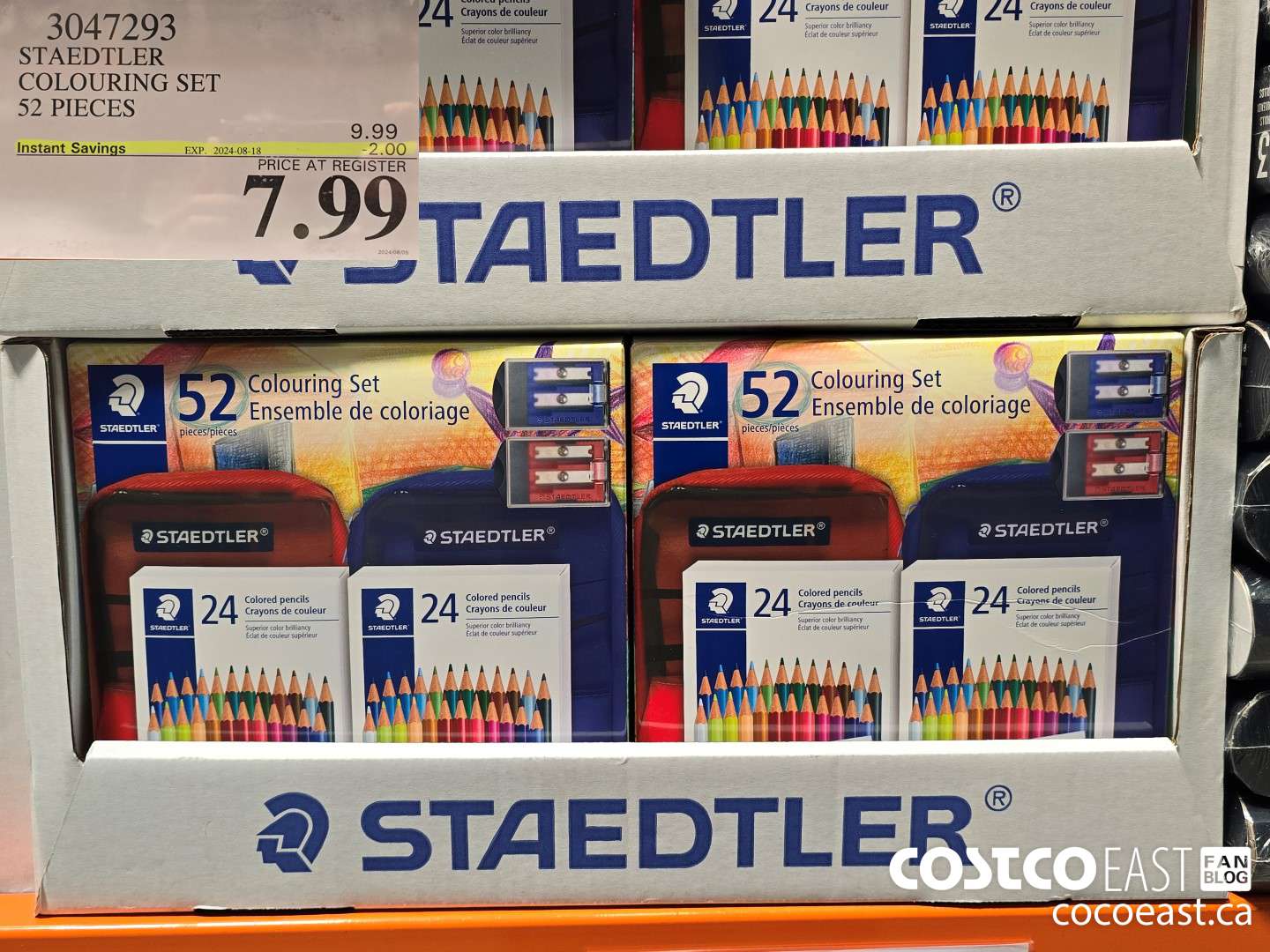 3047293 STAEDTLER COLOURING SET 52 PIECES ($2.00 INSTANT SAVINGS EXPIRES ON 2024-08-18) $7.99