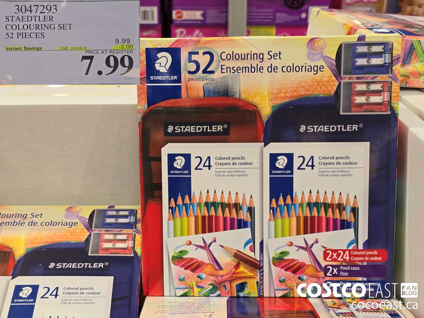3047293 STAEDTLER COLOURING SET 52 PIECES ($2.00 INSTANT SAVINGS EXPIRES ON 2024-08-18) $7.99