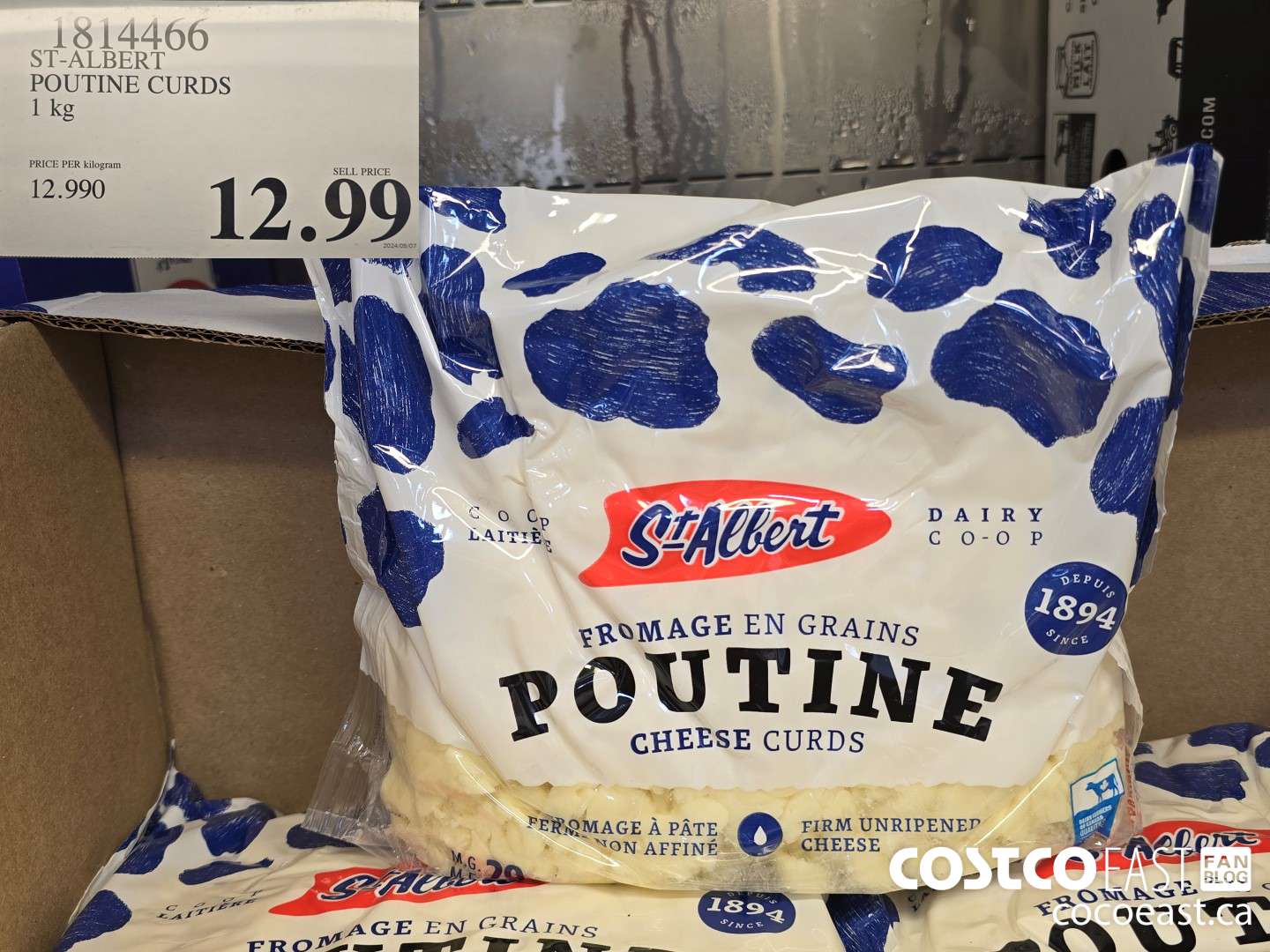 1814466 ST-ALBERT POUTINE CURDS 1 kg $12.99
