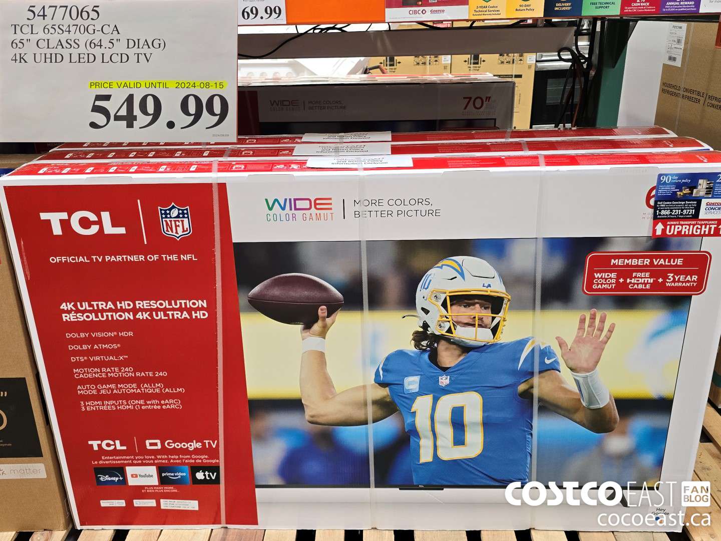 5477065 TCL 65S470G-CA 65