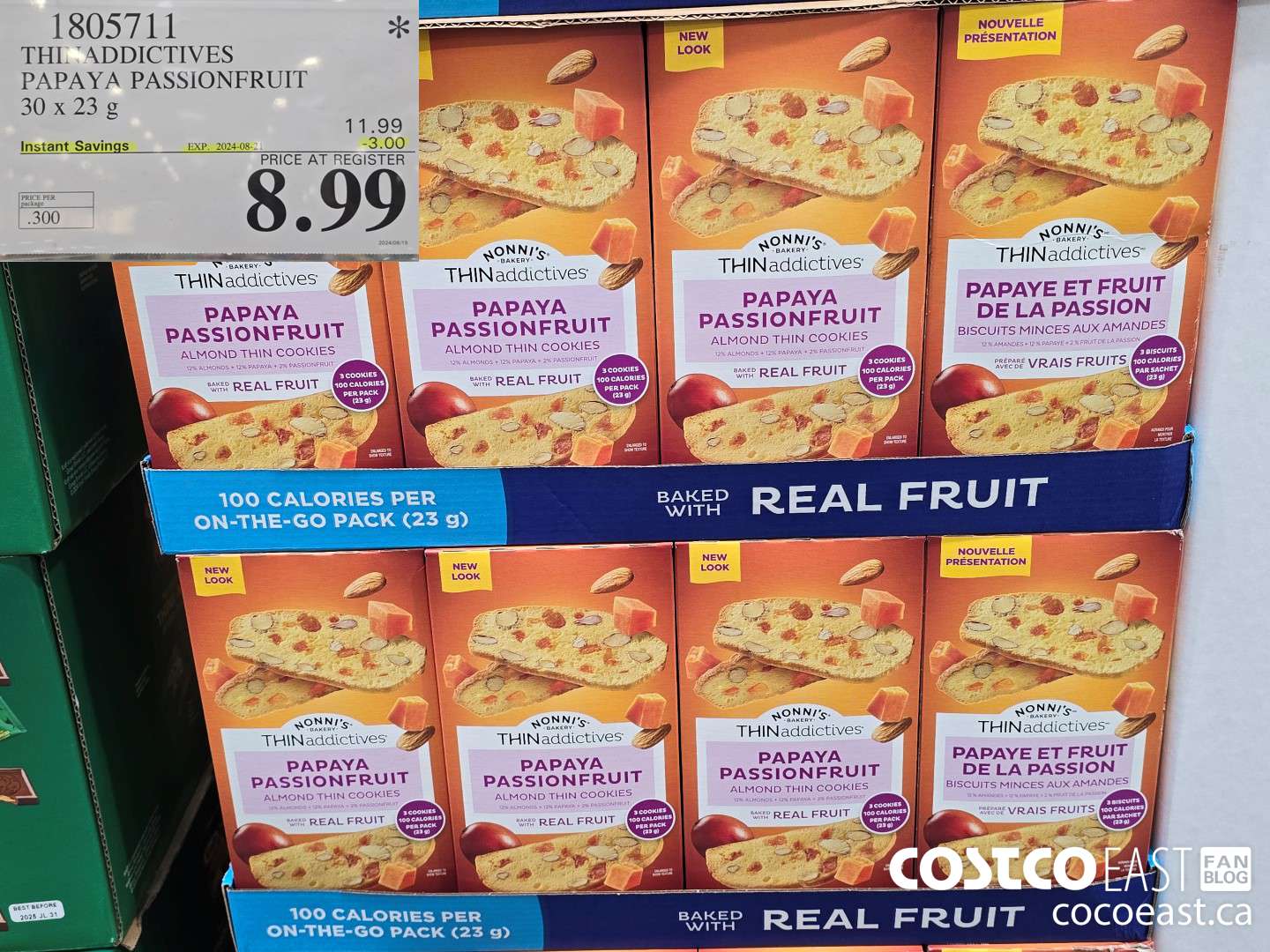 1805711 THINADDICTIVES PAPAYA PASSIONFRUIT 30 x 23 g ($3.00 INSTANT SAVINGS EXPIRES ON 2024-08-21) $8.99