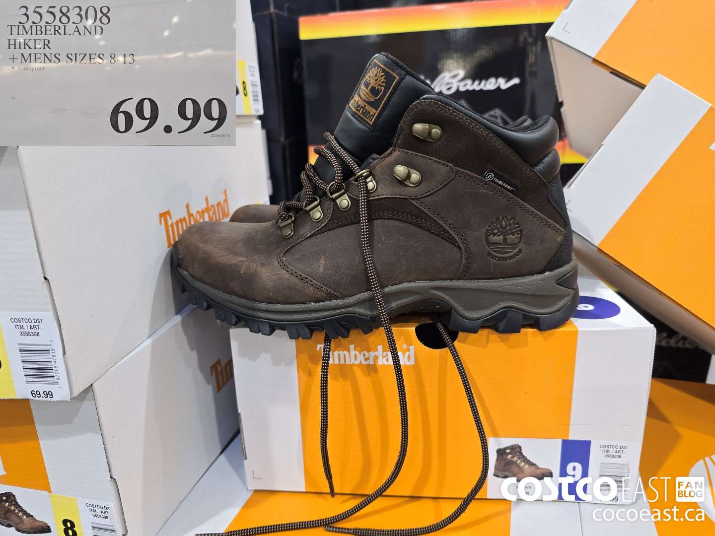 3558308 TIMBERLAND HIKER +MENS SIZES 8 - 13 $69.99