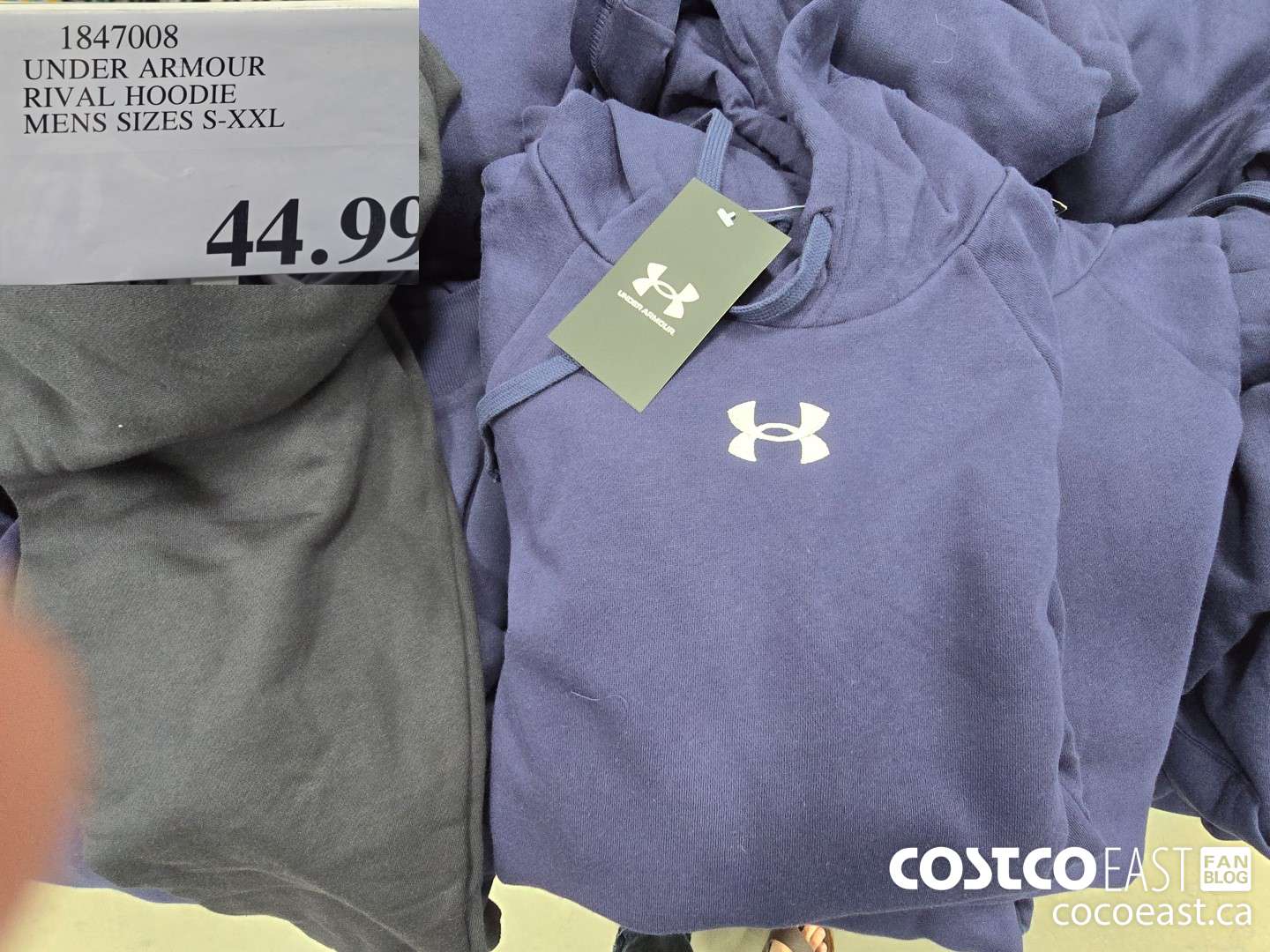 1847008 UNDER ARMOUR RIVAL HOODIE MENS SIZES S-XXL $44.99