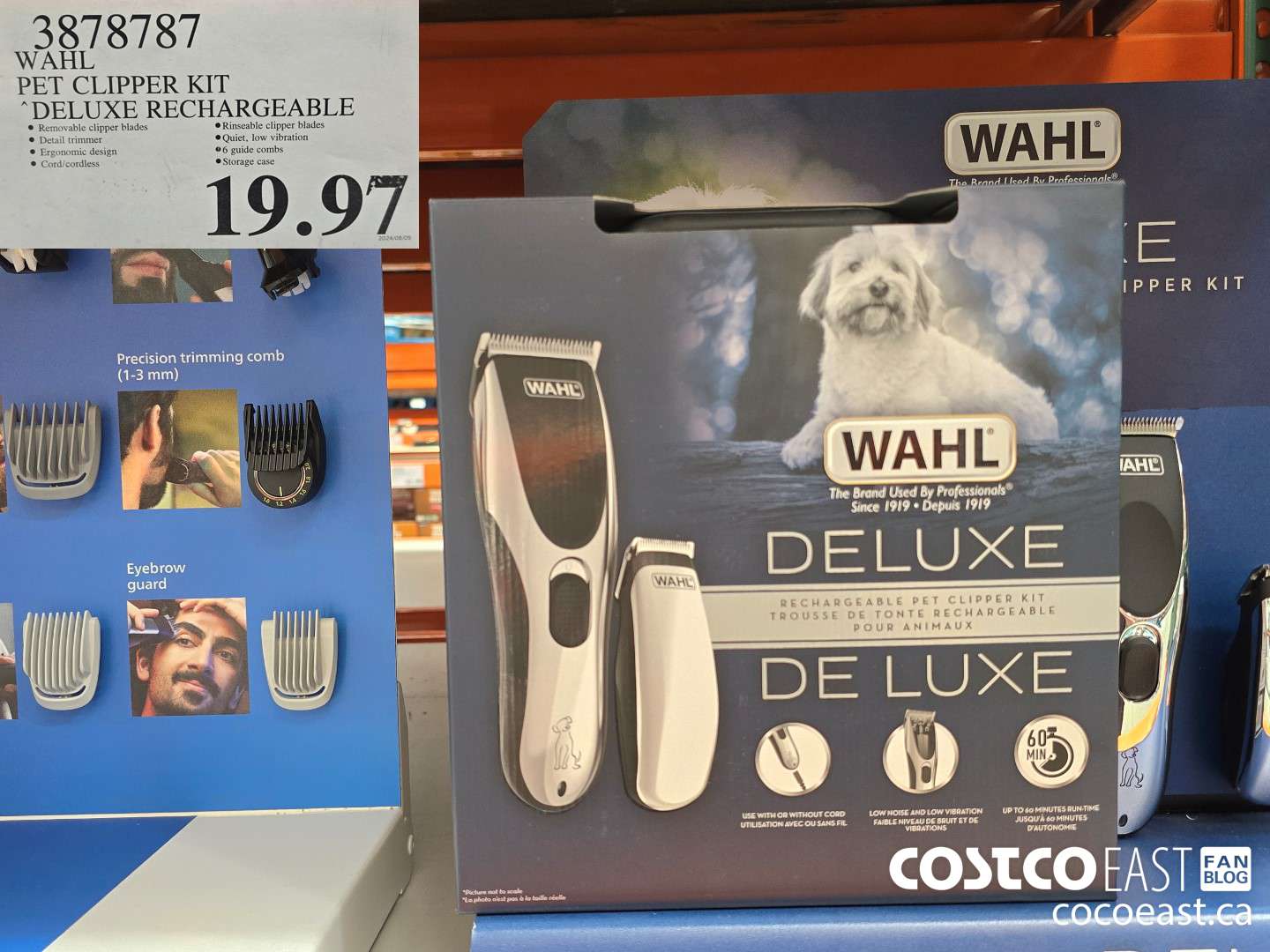 3878787 WAHL PET CLIPPER KIT DELUXE RECHARGEABLE $19.97