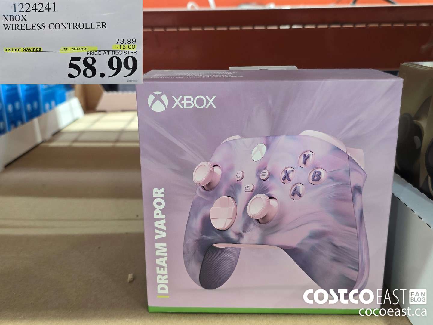 1224241 XBOX WIRELESS CONTROLLER ($15.00 INSTANT SAVINGS EXPIRES ON 2024-09-04) $58.99