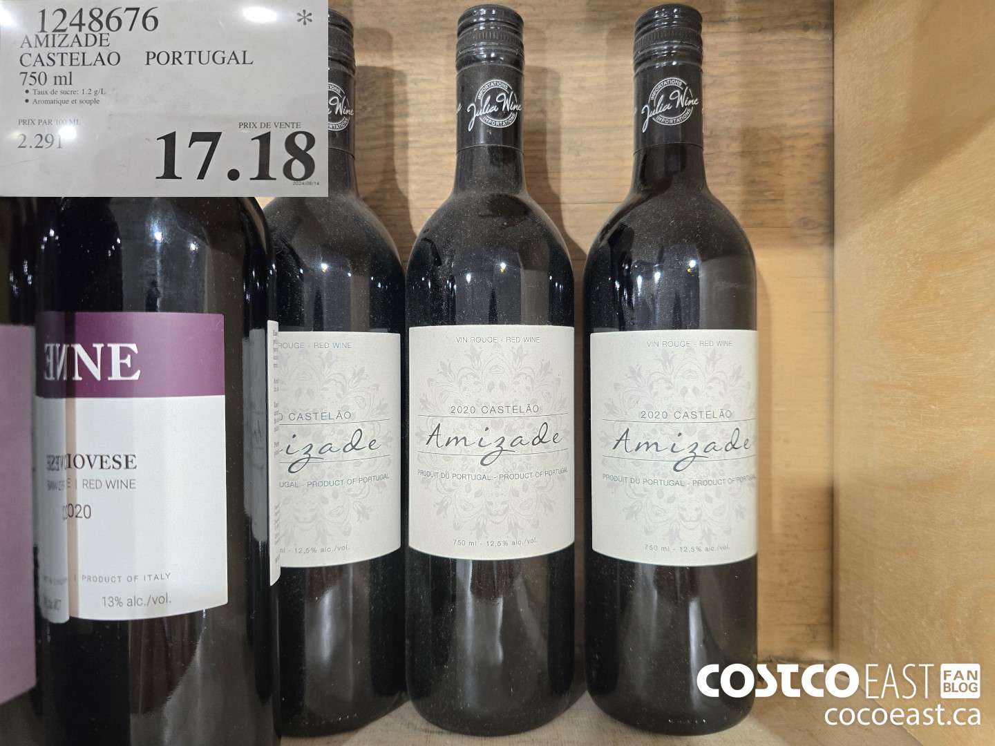 1248676 AMIZADE CASTELAO PORTUGAL 750 ml $17.18