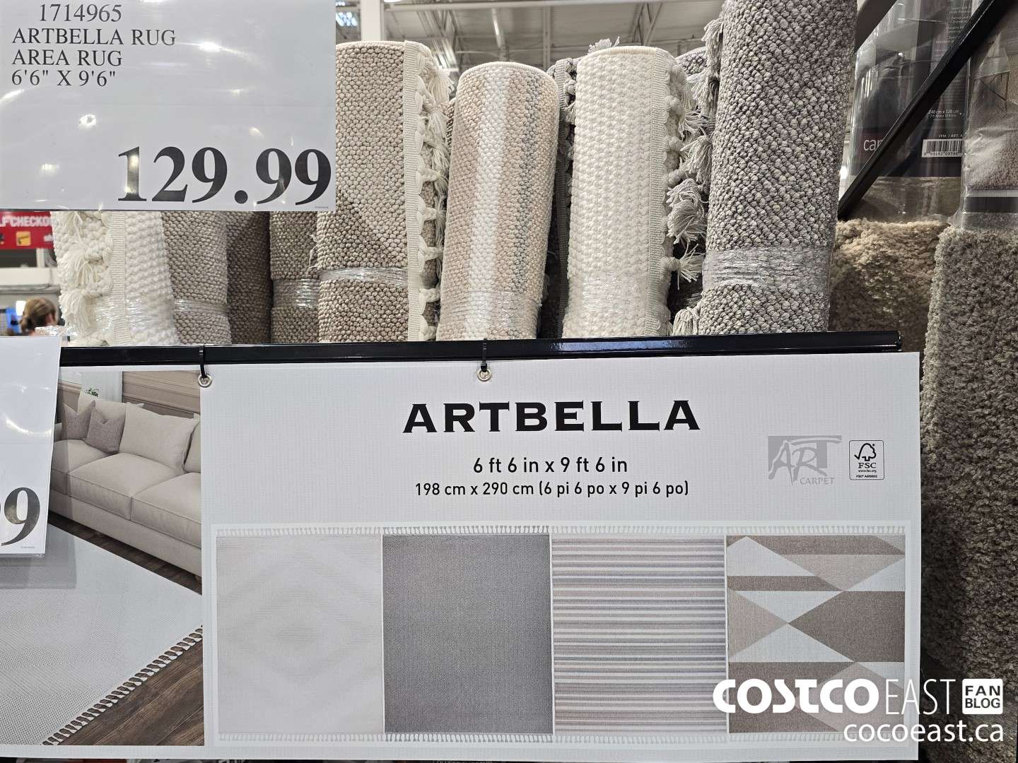 1714965 ARTBELLA RUG AREA RUG 6'6