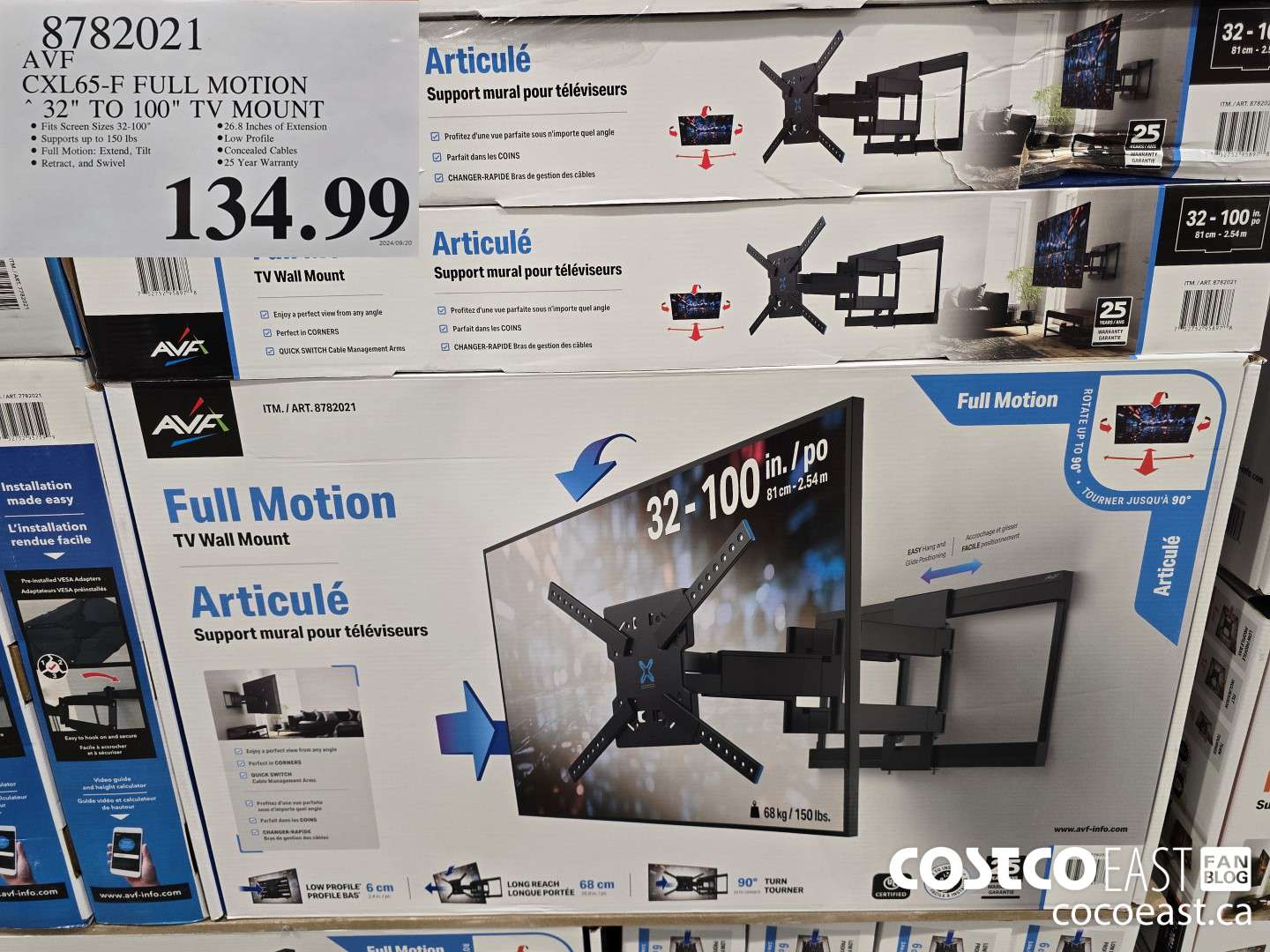 8782021 AVF CXL65-F FULL MOTION 32