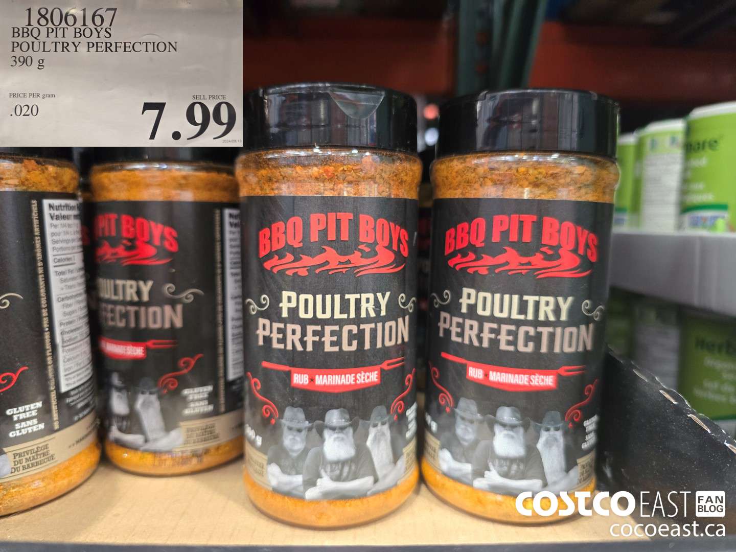 1806167 BBQ PIT BOYS POULTRY PERFECTION 390 g $7.99