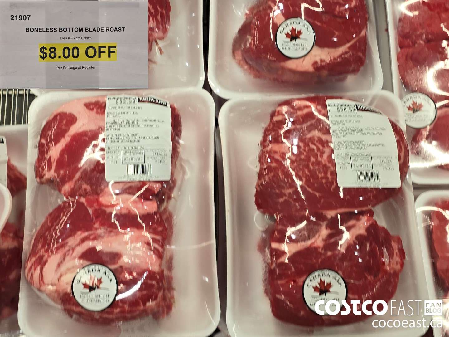 21907 BONELESS BOTTOM BLADE ROAST ($8.00 INSTANT SAVINGS)