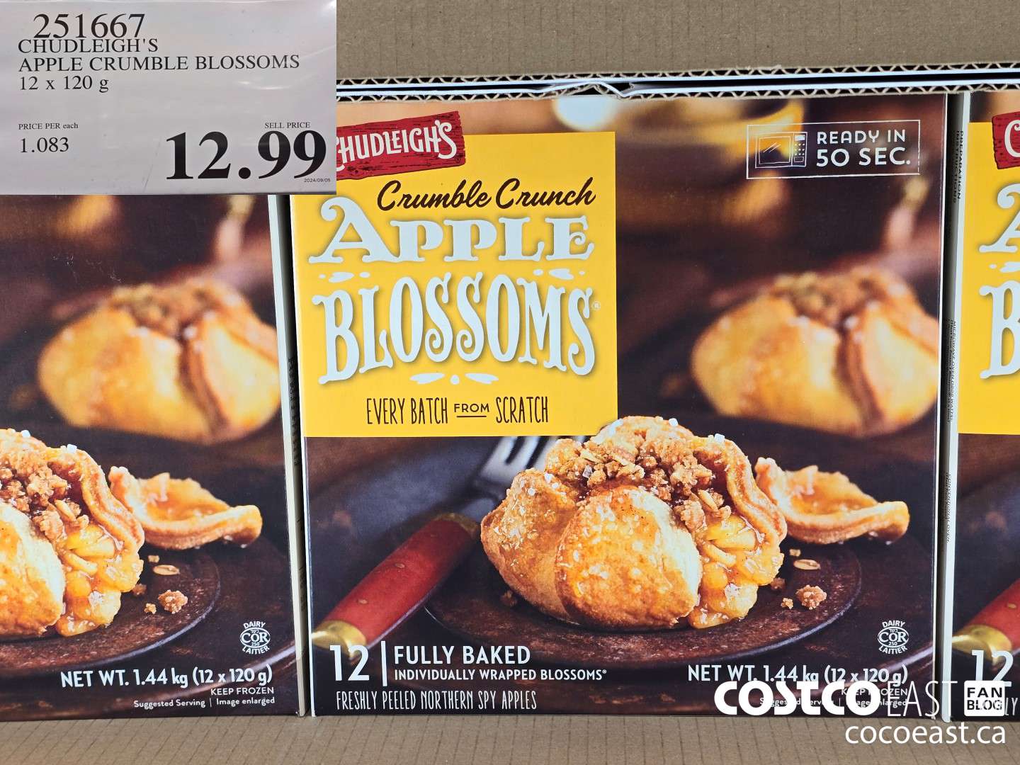 251667 CHUDLEIGH'S APPLE CRUMBLE BLOSSOMS 1.44 kg $12.99