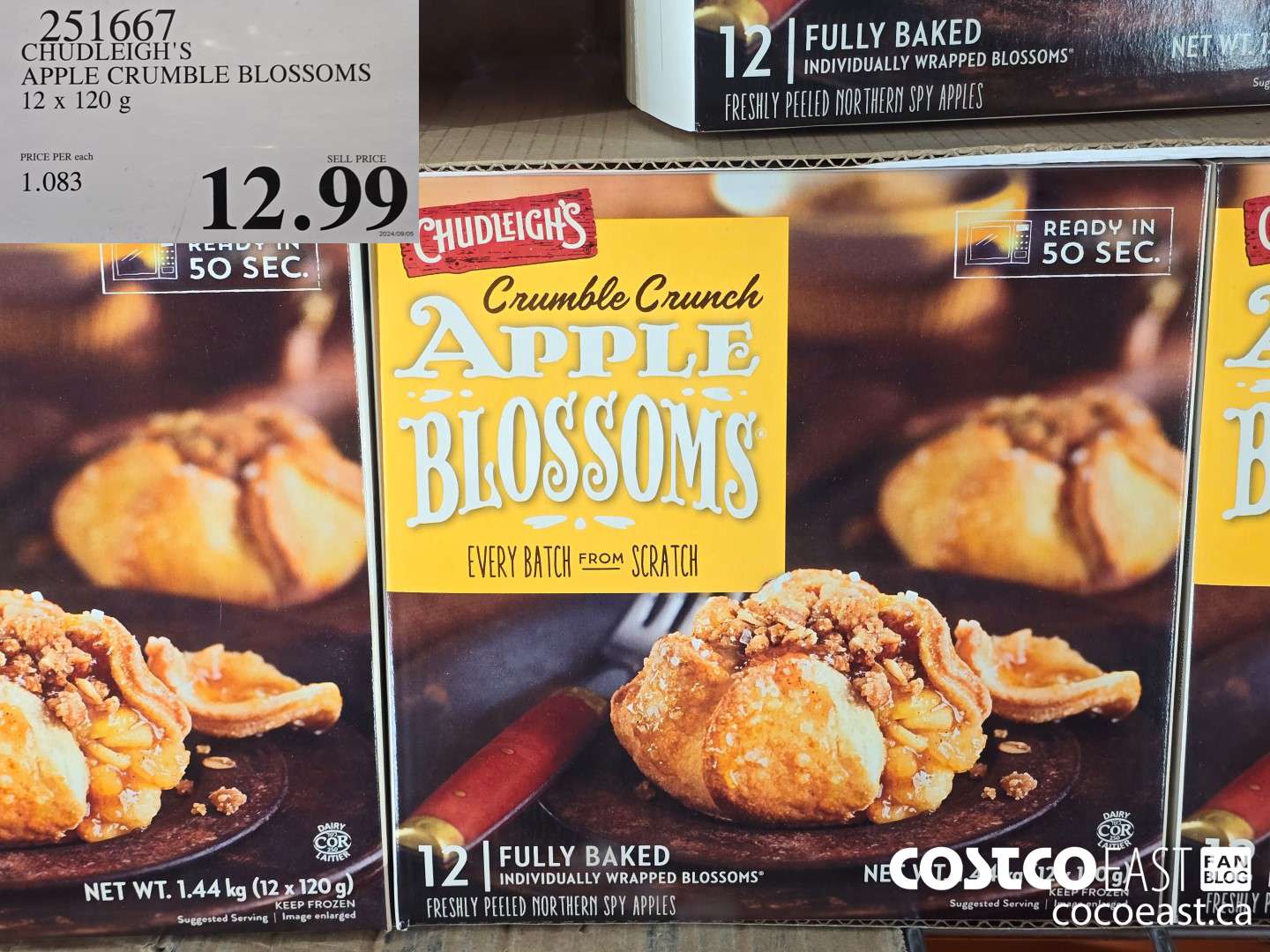 251667 CHUDLEIGH'S APPLE CRUMBLE BLOSSOMS 1.44 kg $12.99