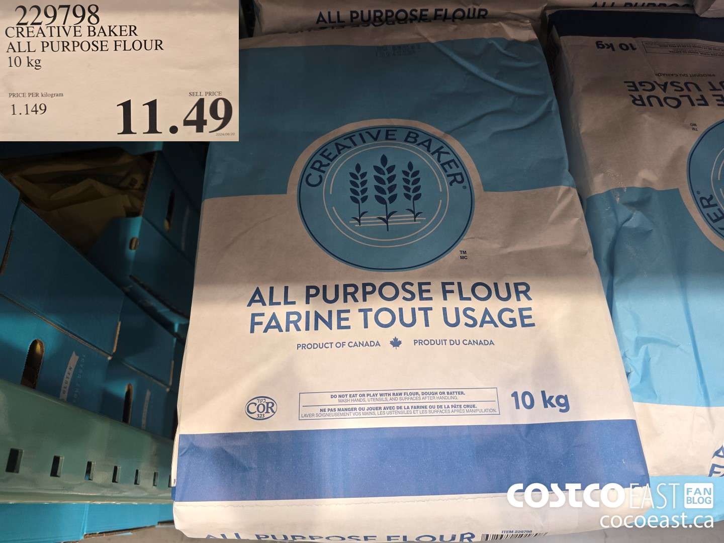 229798 CREATIVE BAKER ALL PURPOSE FLOUR 10 kg $11.49