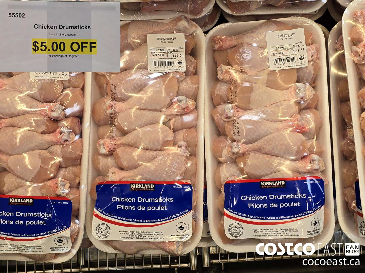 55502 Chicken Drumsticks ($5.00 INSTANT SAVINGS)