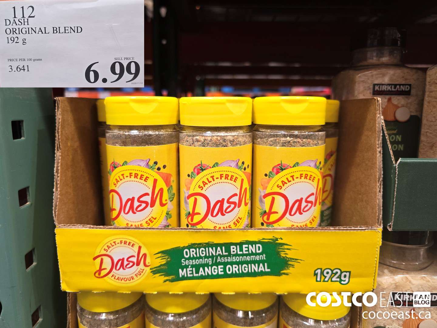 112 DASH ORIGINAL BLEND 192 G $6.99