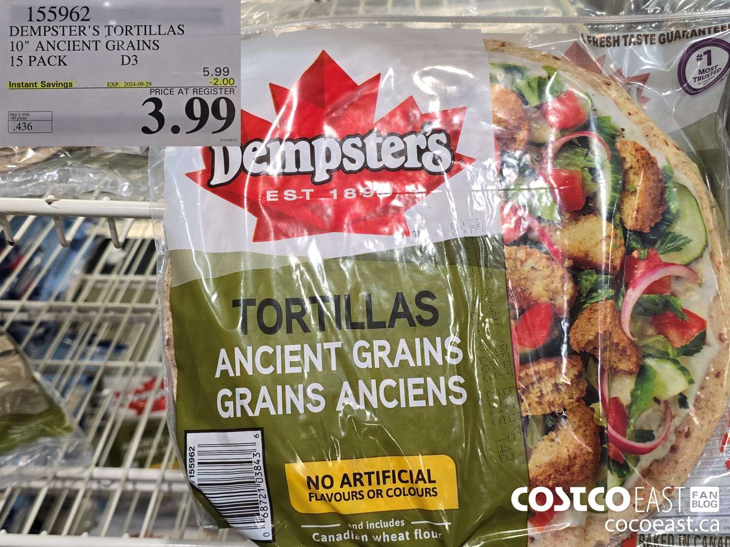 155962 DEMPSTER'S TORTILLAS 10