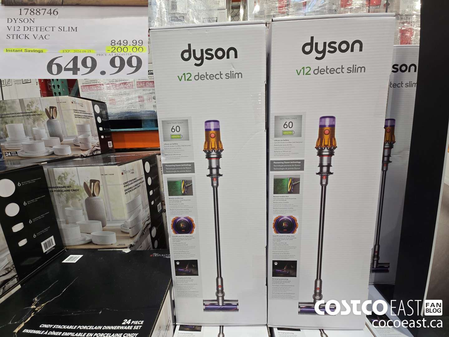 1788746 DYSON V12 DETECT SLIM STICK VAC ($200.00 INSTANT SAVINGS EXPIRES ON 2024-09-15) $649.99