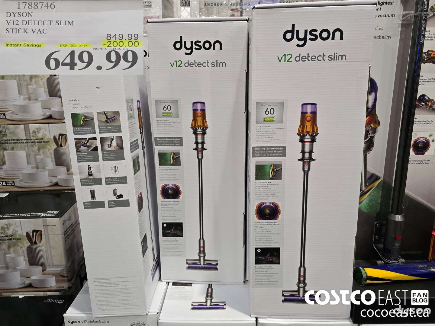 1788746 DYSON V12 DETECT SLIM STICK VAC ($200.00 INSTANT SAVINGS EXPIRES ON 2024-09-15) $649.99