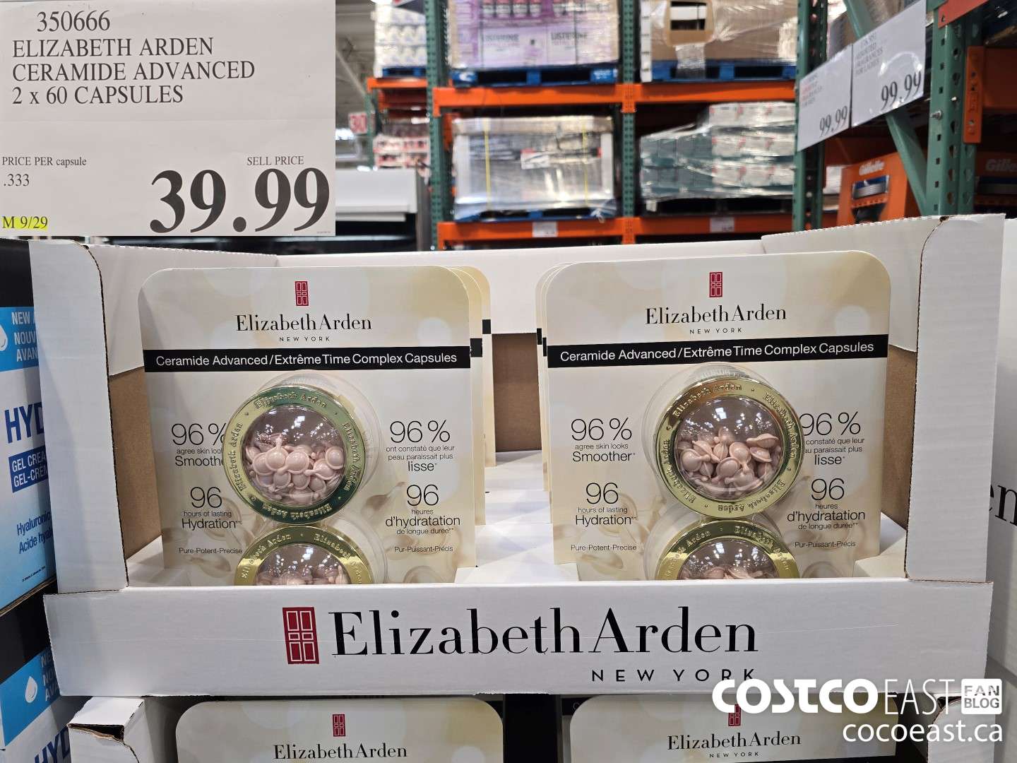350666 ELIZABETH ARDEN CERAMIDE ADVANCED 2 x 60 CAPSULES $39.99