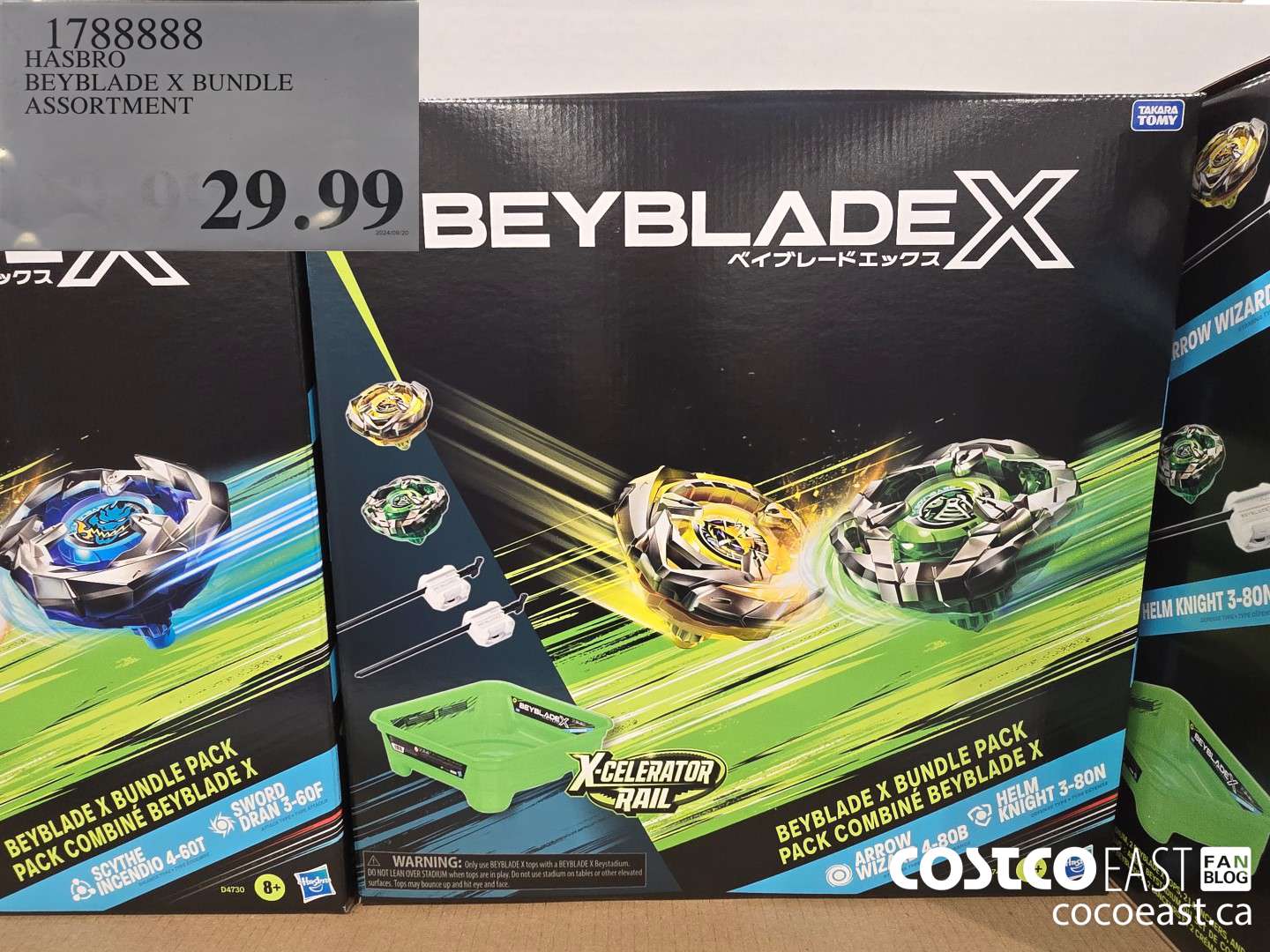 1788888 HASBRO BEYBLADE X BUNDLE ASSORTMENT $29.99