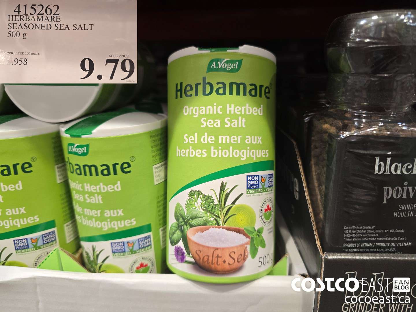 415262 HERBAMARE SEASONED SEA SALT 500 G $9.79