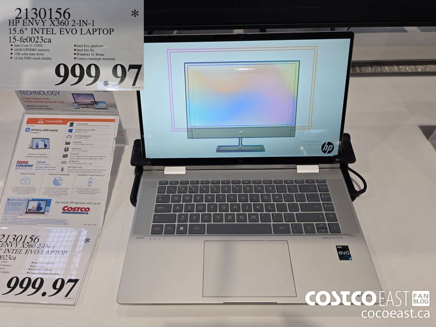 2130156 HP ENVY X360 2-IN-1 15.6