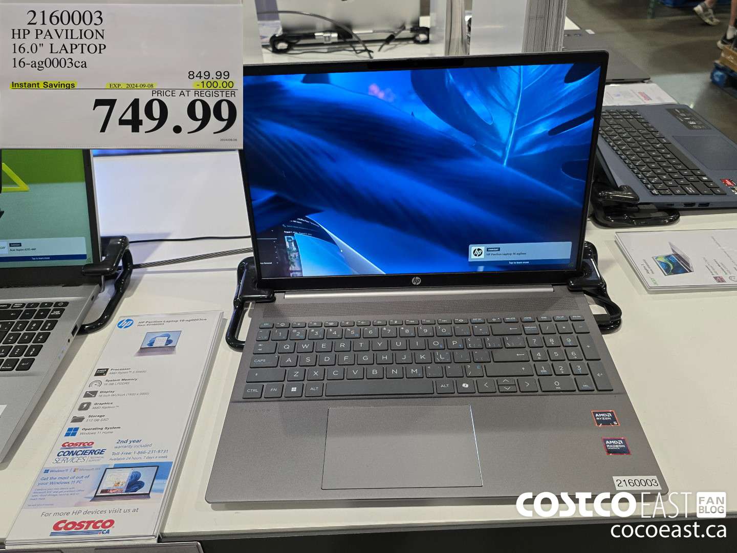 2160003 HP PAVILION 16.0