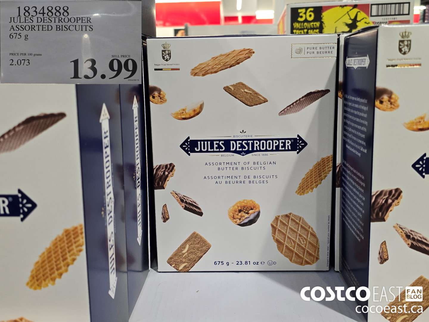 1834888 JULES DESTROOPER ASSORTED BISCUITS 675 g $13.99