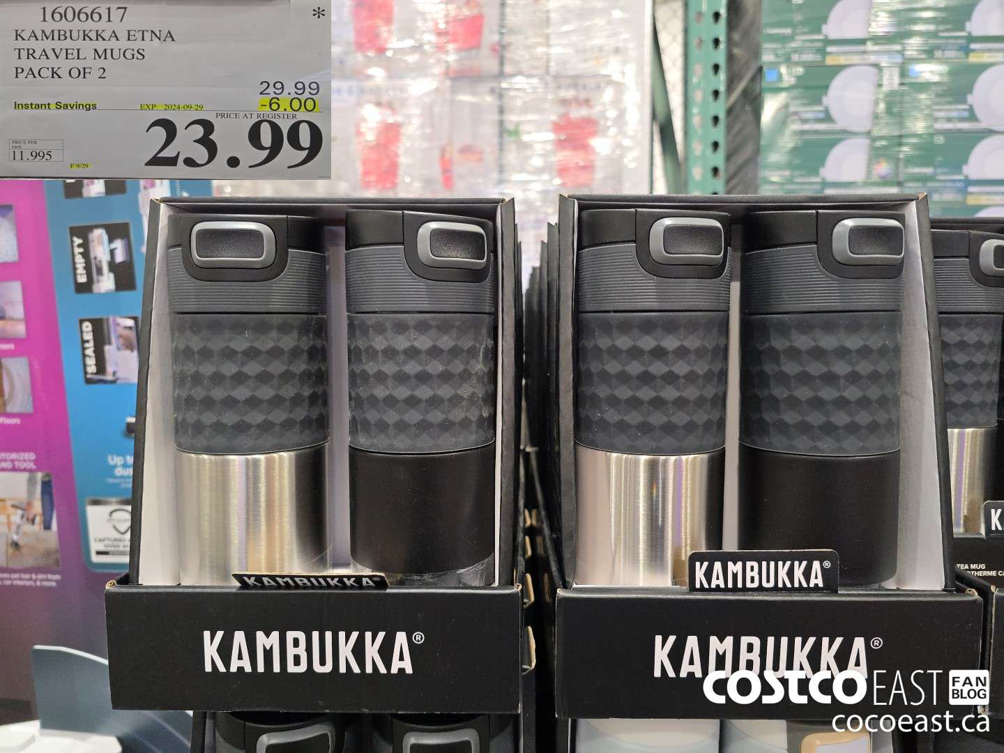 1606617 KAMBUKKA ETNA TRAVEL MUGS PACK OF 2 ($6.00 INSTANT SAVINGS EXPIRES ON 2024-09-29) $23.99