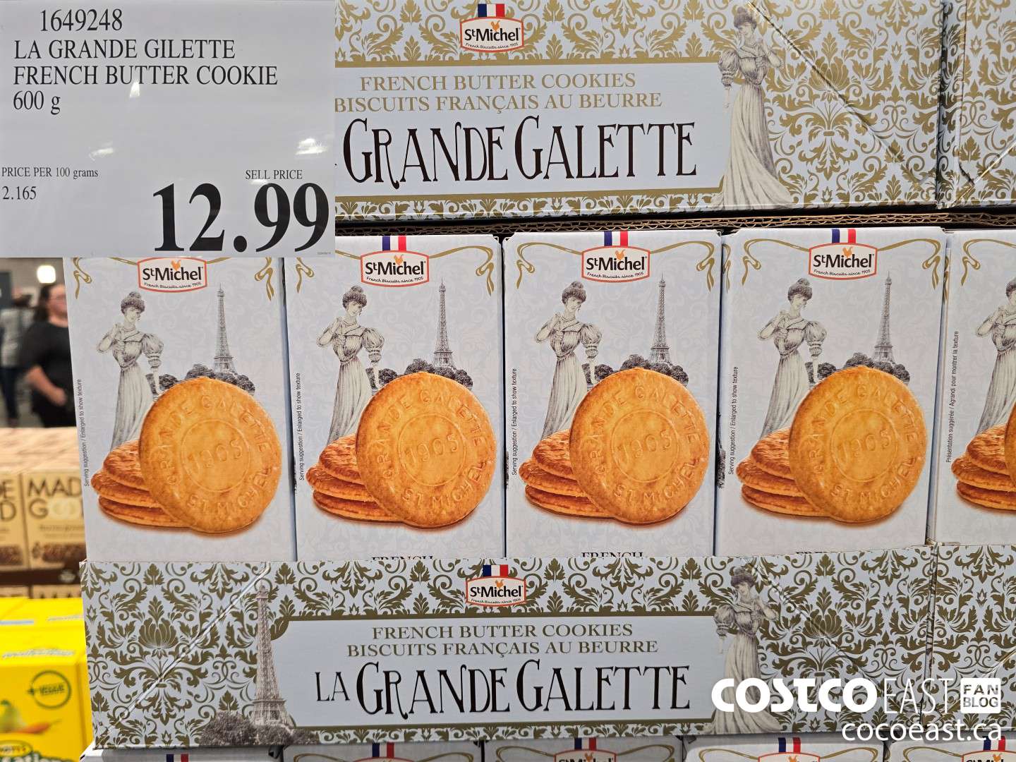 1649248 LA GRANDE GILETTE FRENCH BUTTER COOKIE 600 g $12.99