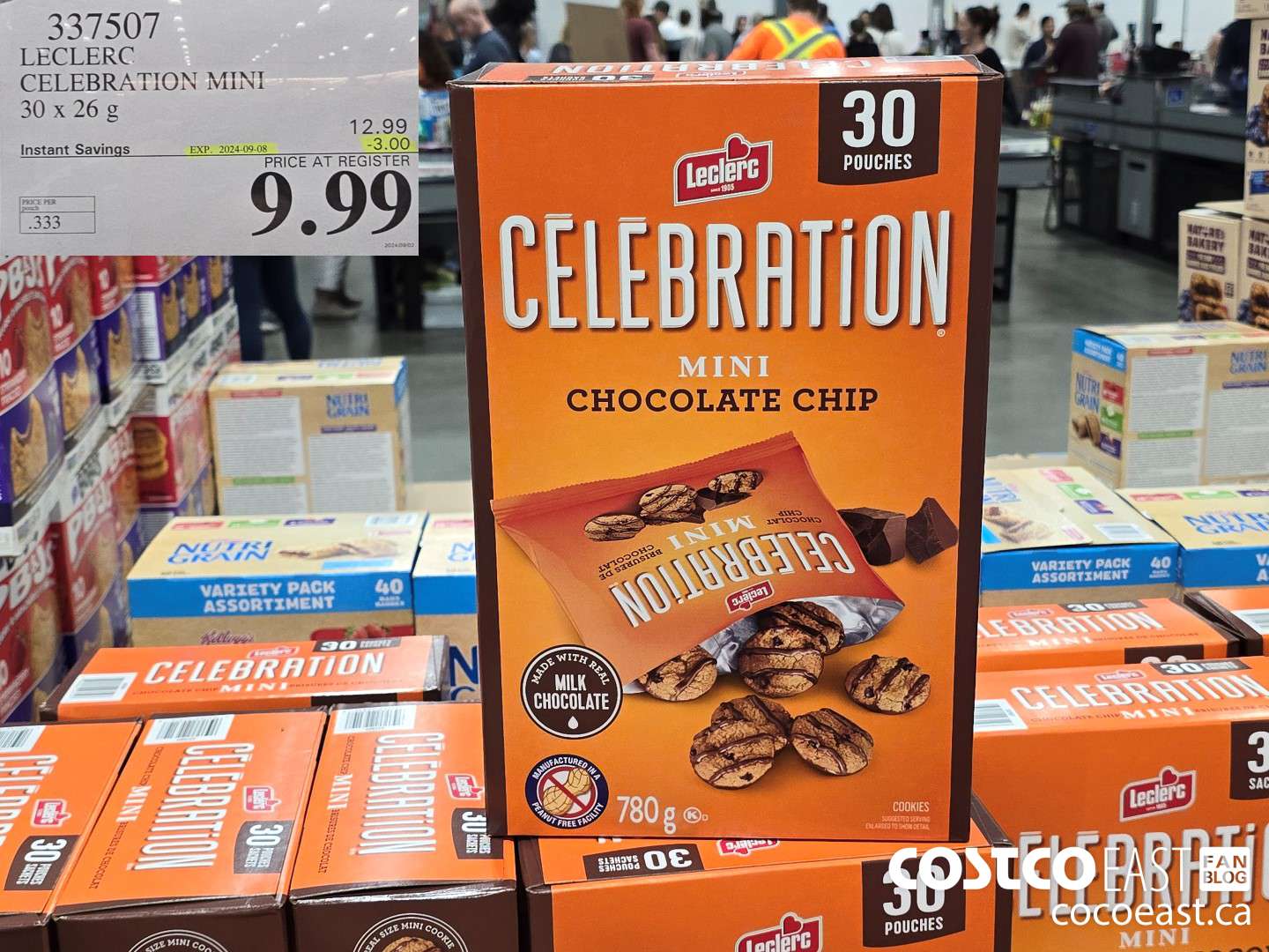 337507 LECLERC CELEBRATION MINI 30 X 26 G ($3.00 INSTANT SAVINGS EXPIRES ON 2024-09-08) $9.99