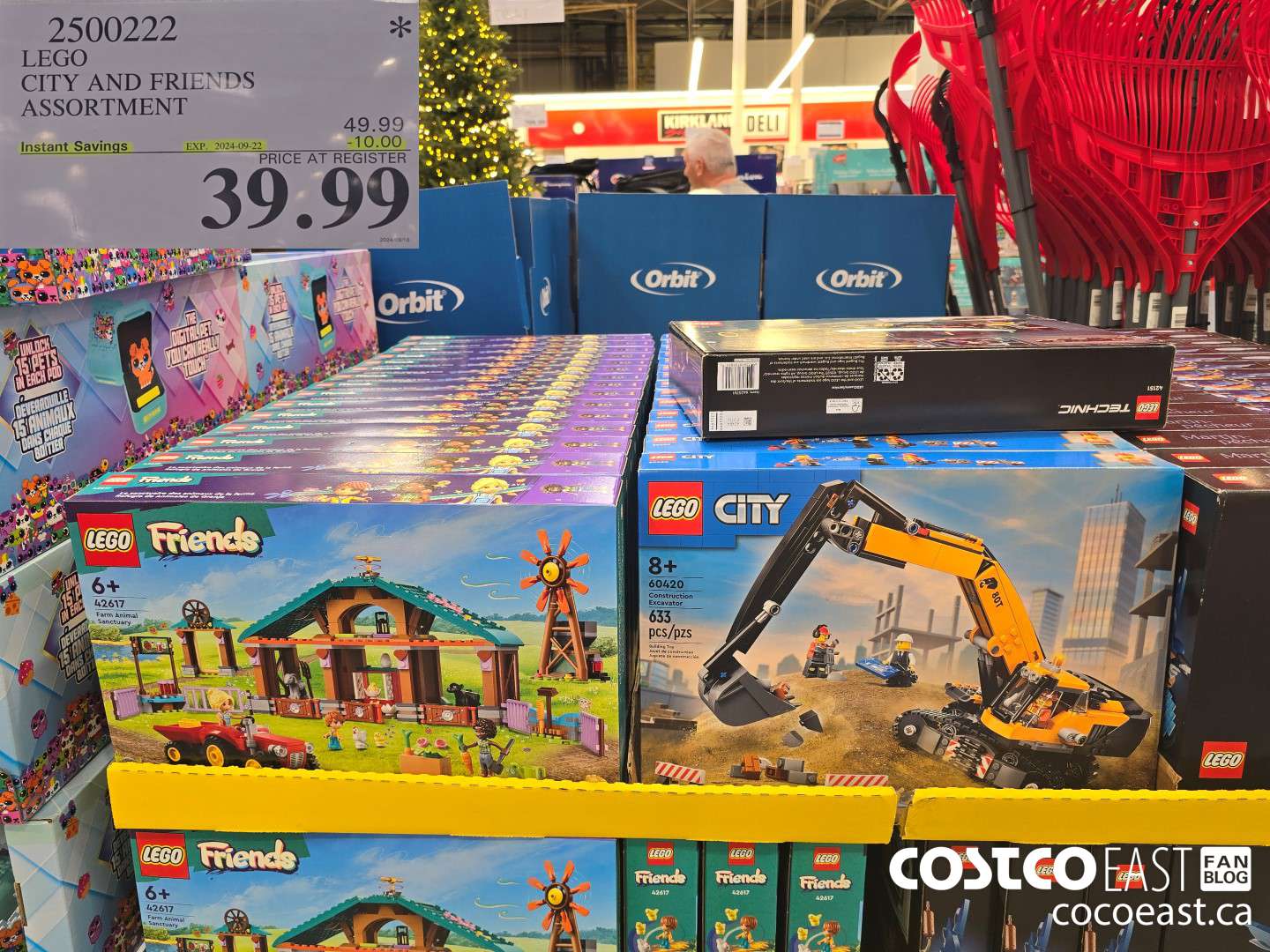 2500222 LEGO CITY AND FRIENDS ASSORTMENT ($10.00 INSTANT SAVINGS EXPIRES ON 2024-09-22) $39.99