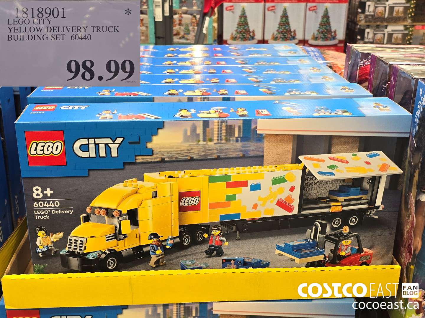 1818901 LEGO CITY YELLOW DELIVERY TRUCK BUILDING SET 60440 $98.99