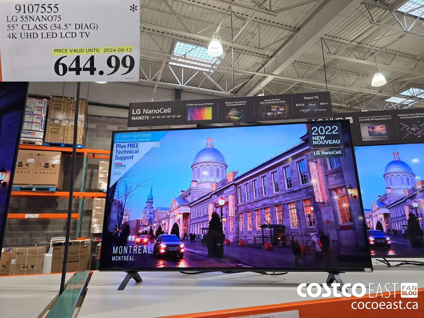 9107555 LG 55NANO75 55