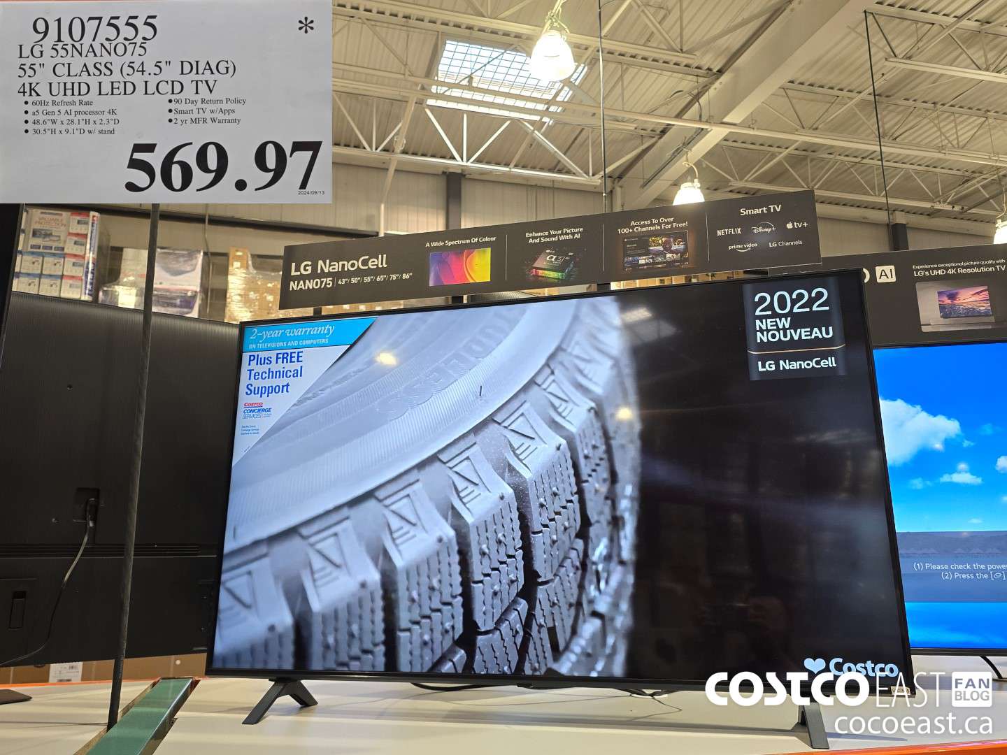 9107555 LG 55NANO75 55