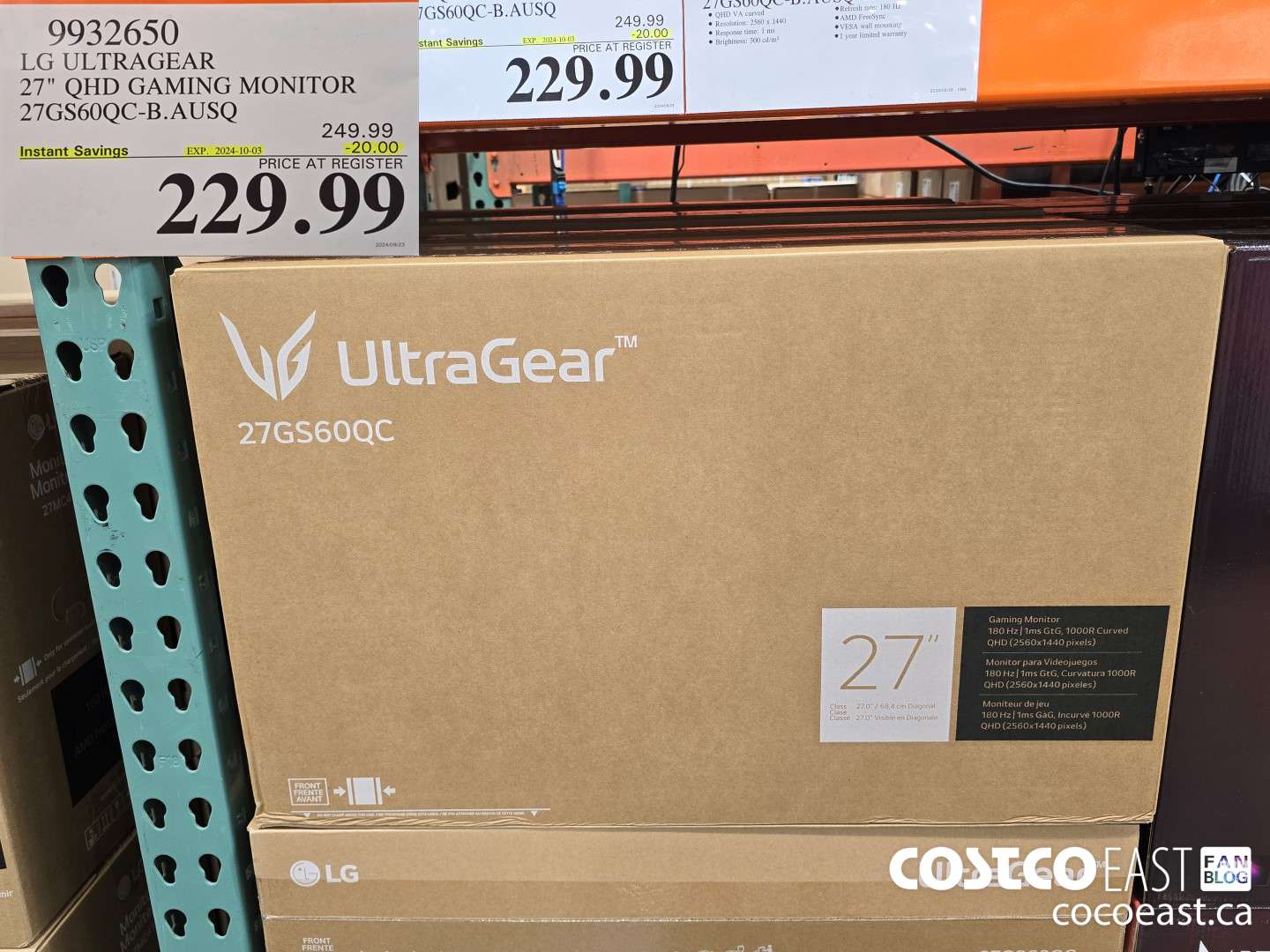 9932650 LG ULTRAGEAR 27