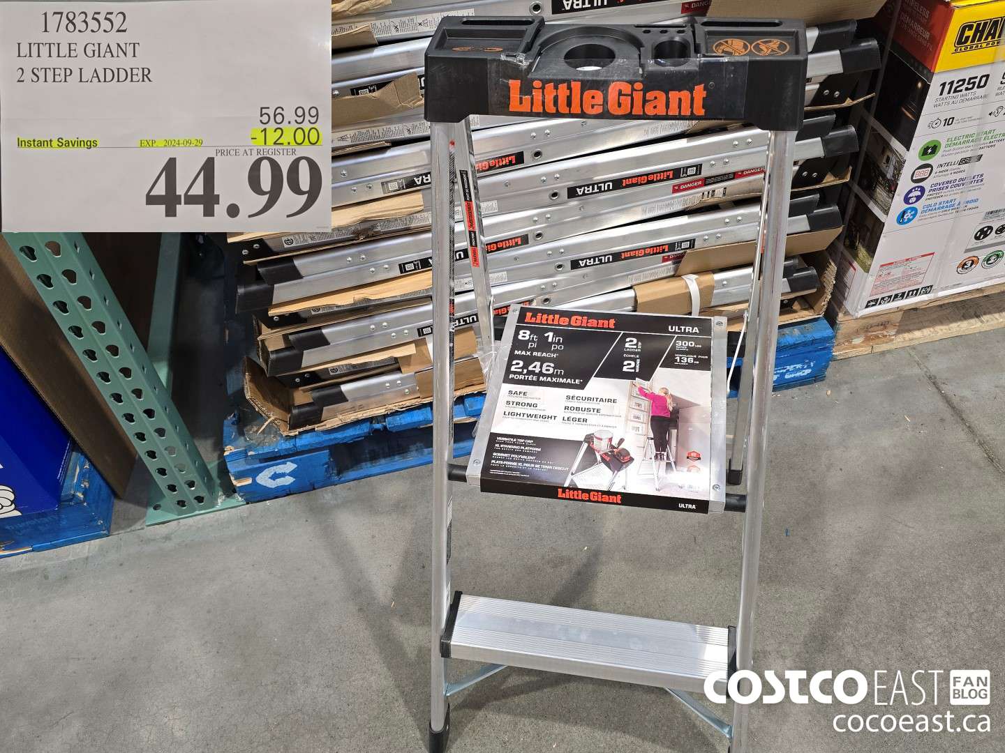 1783552 LITTLE GIANT 2 STEP LADDER ($12.00 INSTANT SAVINGS EXPIRES ON 2024-09-29) $44.99