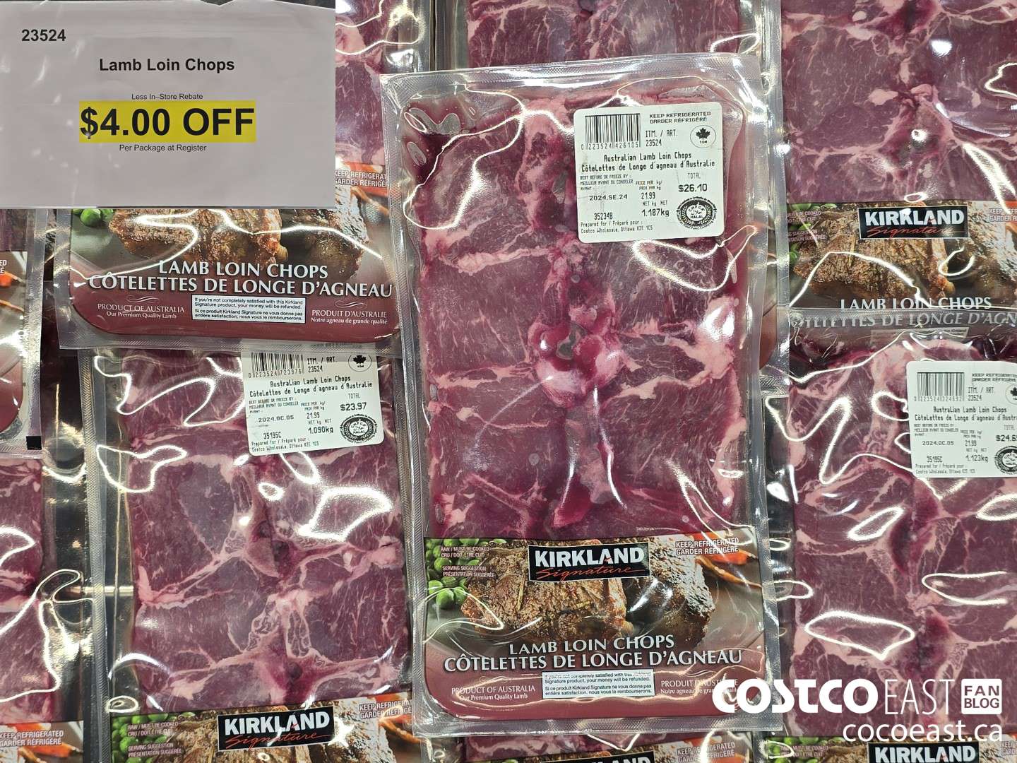 23524 Lamb Loin Chops ($4.00 INSTANT SAVINGS)