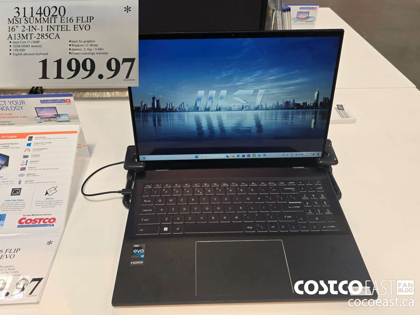 3114020 MSI SUMMIT E16 FLIP 16