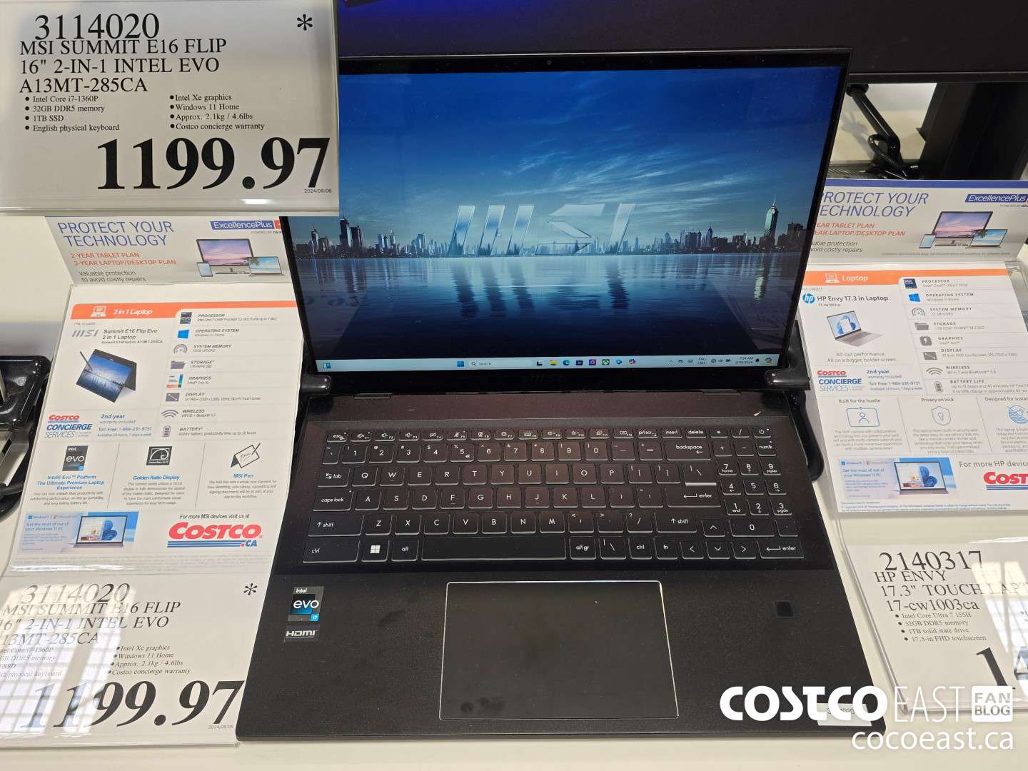 3114020 MSI SUMMIT E16 FLIP 16