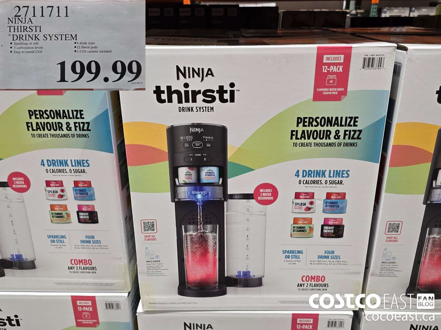 2711711 NINJA THIRSTI DRINK SYSTEM $199.99
