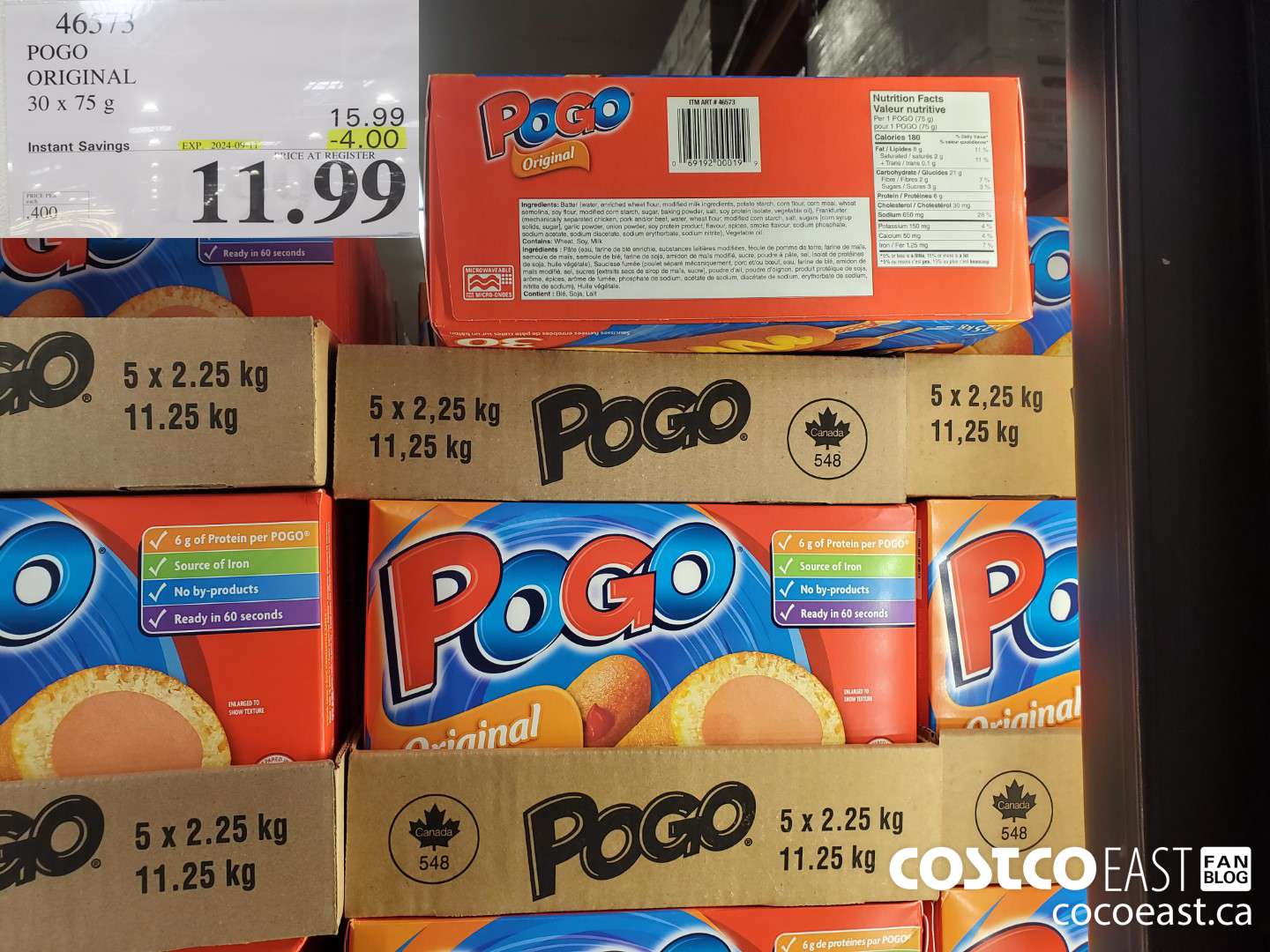 46573 POGO ORIGINAL 30 x 75g $4.00 OFF  (EXPIRES ON 2024-09-11) $11.99