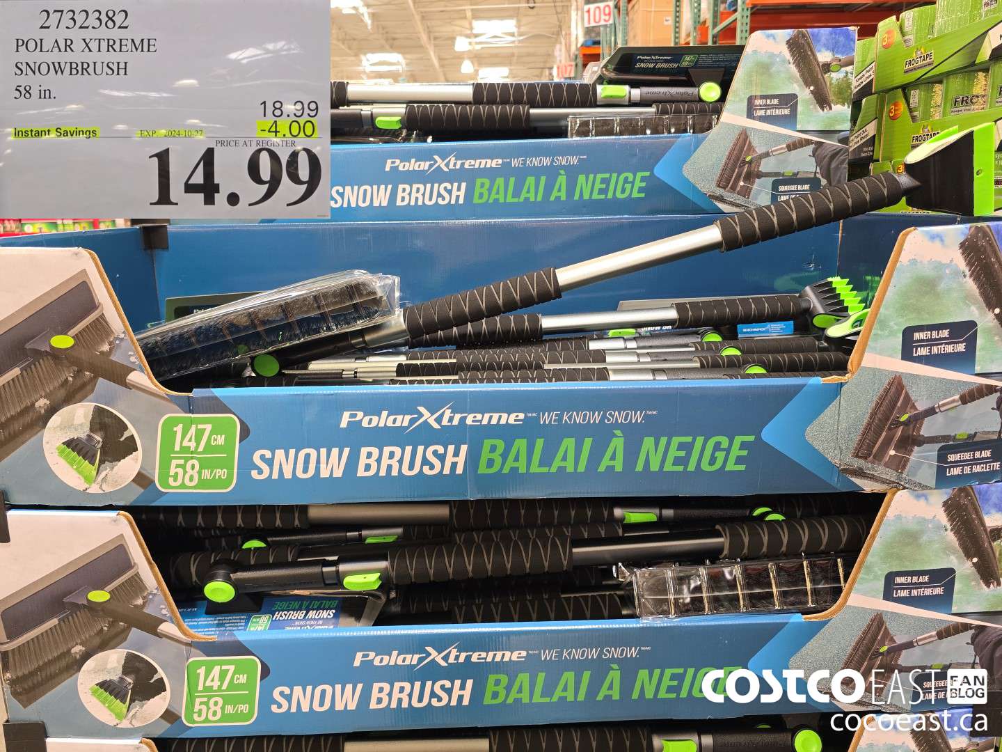 2732382 POLAR XTREME SNOWBRUSH 58 in. ($4.00 INSTANT SAVINGS EXPIRES ON 2024-10-27) $14.99