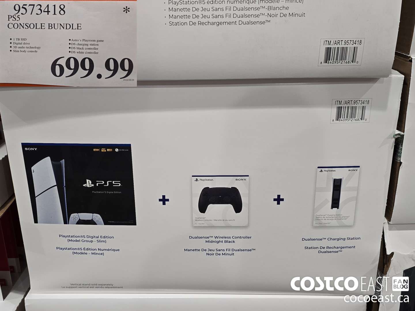 9573418 PS5 CONSOLE BUNDLE $699.99