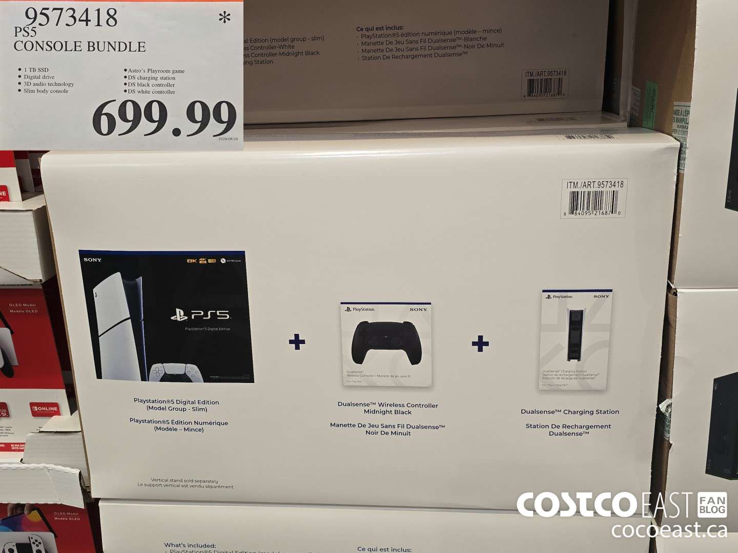 9573418 PS5 CONSOLE BUNDLE $699.99