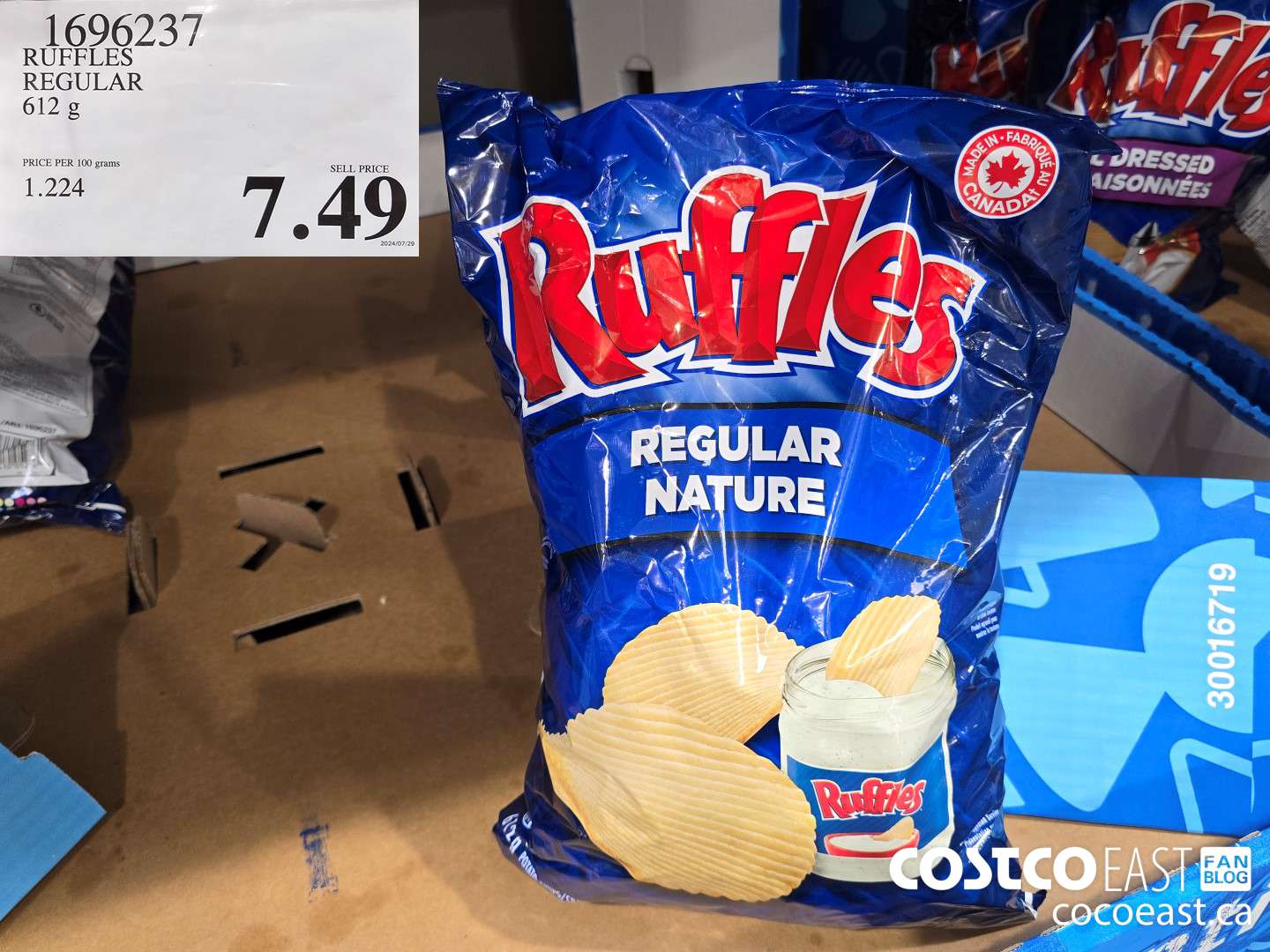 1696237 RUFFLES REGULAR 612 G $7.49