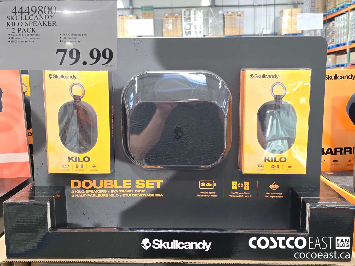 4449800 SKULLCANDY KILO SPEAKER 2-PACK $79.99